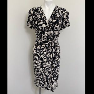 Lauren Ralph Lauren black and white dress size 6